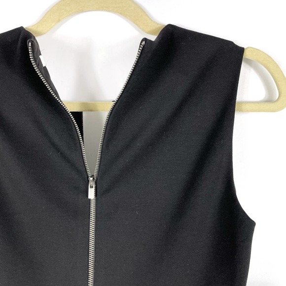 SOLD-Diane von Furstenberg DVF Amanda Dress Geometric Mini Metallic Jacquard - Picture 8 of 10